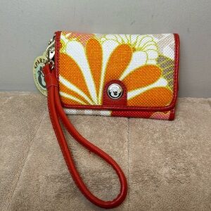 SPARTINA cell phone case/wallet/wristlet NWOT